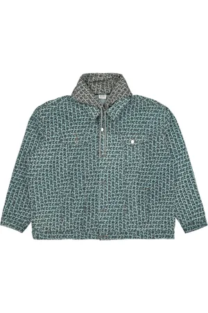 Vetements Giacca con stampa monogramma