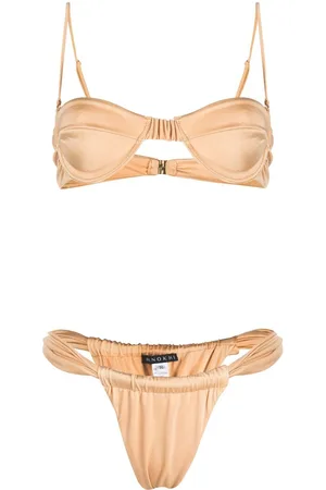 Manokhi Set bikini con ruches