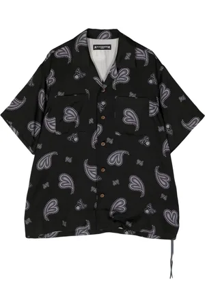 MASTERMIND Camicia con stampa paisley