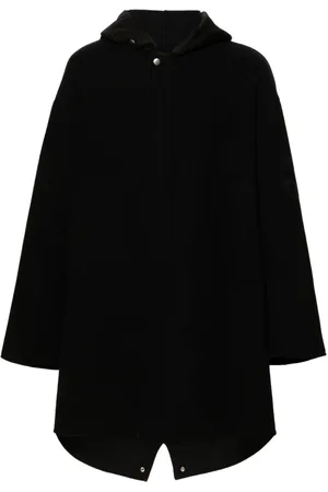 Jil Sander Cappotto con logo jacquard