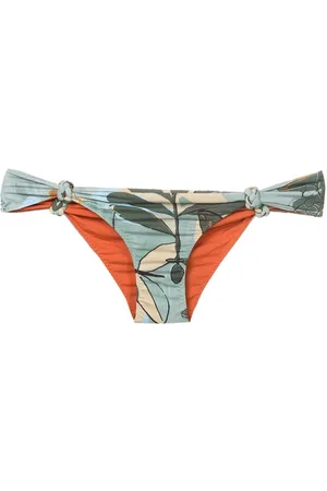 CLUBE BOSSA Slip bikini Rings a fiori