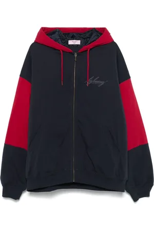 MARTINE ROSE Felpa con zip