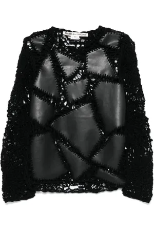 Comme des Garçons Maglione con applicazione