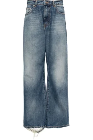 ERL Jeans con effetto vissuto