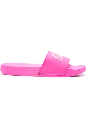 BLUE SKY INN Sandali slides con applicazione
