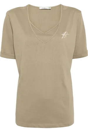 B+AB T-shirt con scollo a V