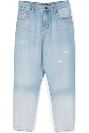 Emporio Armani Jeans con effetto schiarito