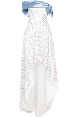 GEMY MAALOUF Abito midi con paillettes