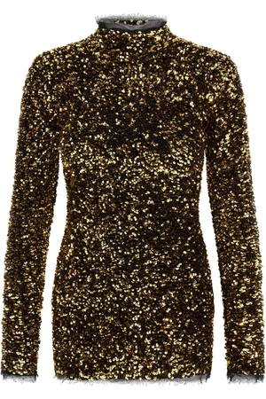 Roberto Cavalli Abito corto con paillettes