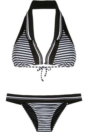 AMIR SLAMA Bikini a righe