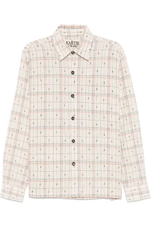 Kartik Research Camicia con ricamo Rabari
