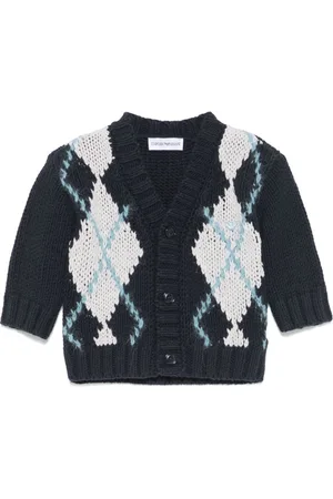 Emporio Armani Cardigan a rombi