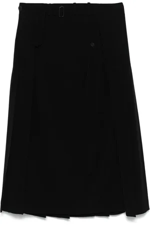 YOHJI YAMAMOTO Gonna midi plissettata