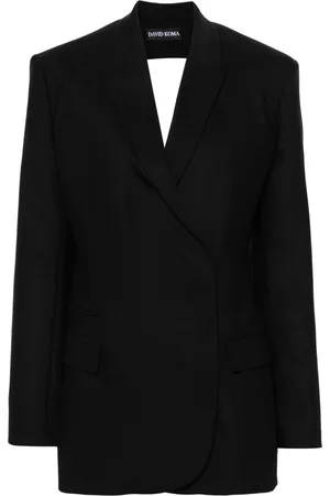 DAVID KOMA Blazer sartoriale con cut-out