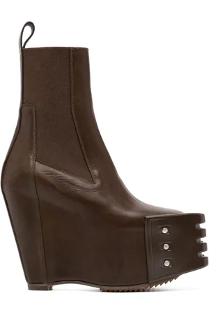 Rick Owens Stivali con zeppa