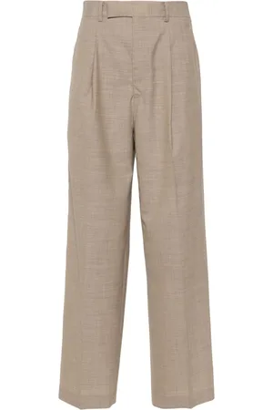 Auralee Pantaloni sartoriali dritti