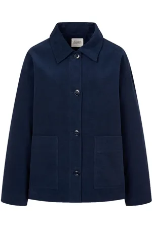 Studio Tomboy Giacca-camicia a coste con colletto ampio
