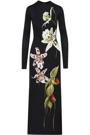 Oscar de la Renta Abito lungo Orchid