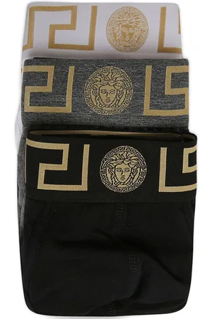 VERSACE Set di 3 slip Greca Medusa Head