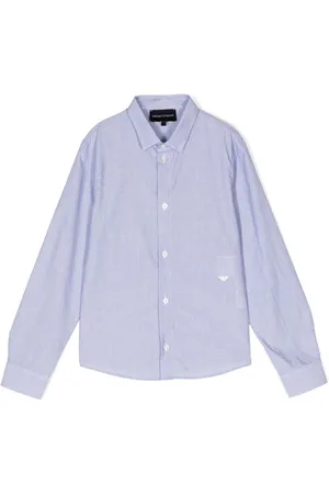 Emporio Armani Camicia a pois con ricamo