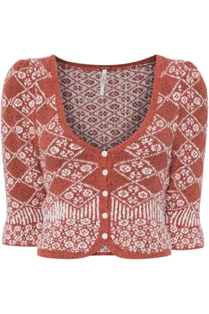 Free People Cardigan a fiori