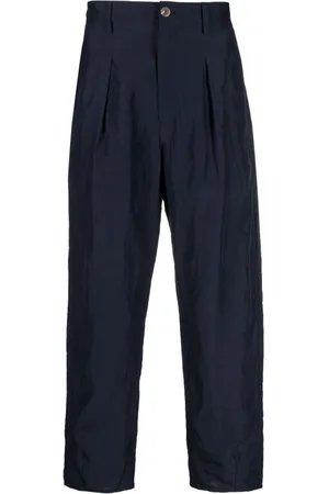 Giorgio Armani Pantaloni a gamba ampia con pieghe