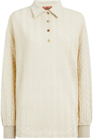 Missoni Polo con motivo a zigzag