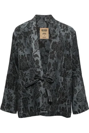 UMA WANG Giacca con effetto jacquard