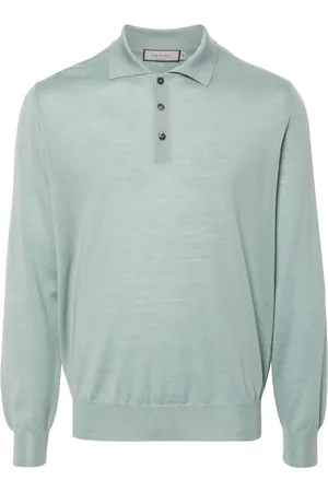 CANALI Polo in lana merino