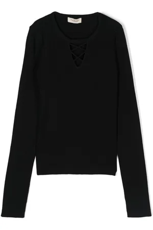 Twin-Set Maglione con dettaglio incrociato