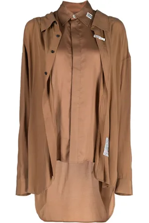 Maison Mihara Yasuhiro Camicia con design a strati