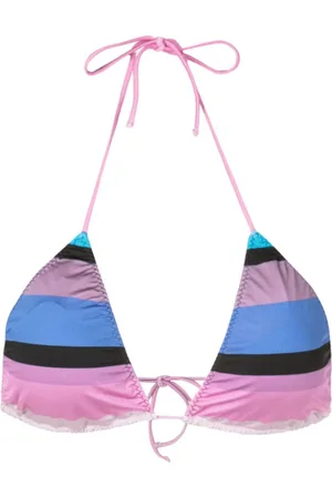CLUBE BOSSA Top bikini Aava a righe