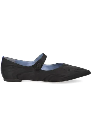 Blue Bird Ballerine con effetto jacquard