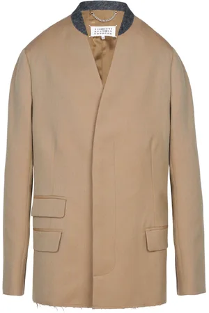 Maison Margiela Blazer monopetto senza colletto