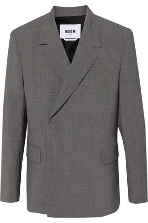 Msgm Blazer con logo