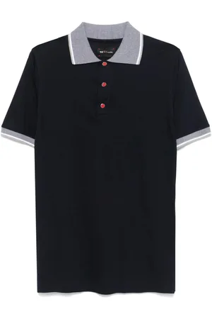 Kiton Polo con ricamo logo