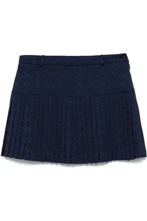 Marine Serre Minigonna Moon Diamond jacquard