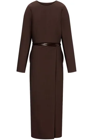 Serafini Abito midi con cintura