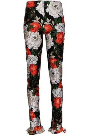 MERYLL ROGGE Pantaloni skinny a fiori