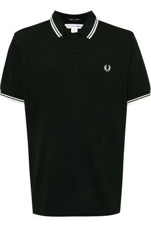 Comme des Garçons Polo con ricamo