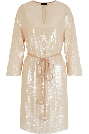 Emporio Armani Abito midi con paillettes