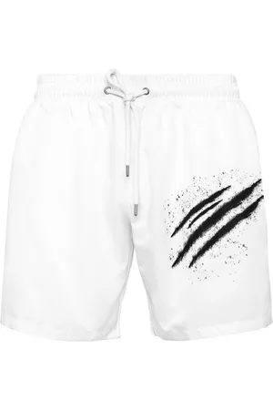 Philipp Plein Costume da bagno Signature Slash