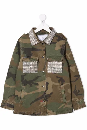 Philipp Plein Camicia con stampa camouflage