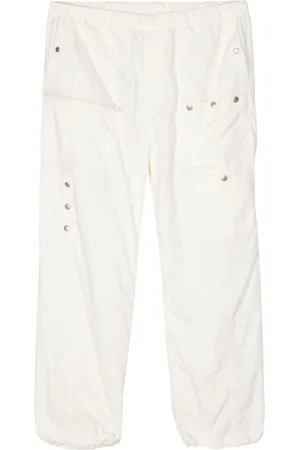 UNDERCOVER Pantaloni dritti con vita elasticizzata
