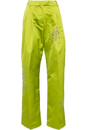 Des Phemmes Pantaloni con strass