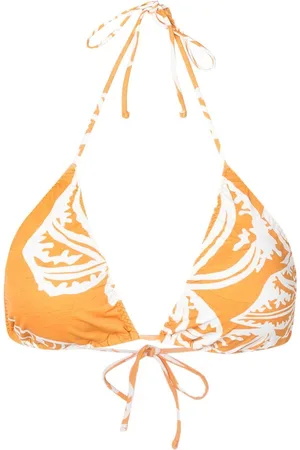 CLUBE BOSSA Top bikini con stampa