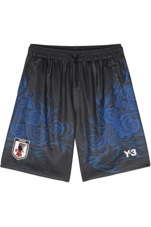 Y-3 Shorts JFA con stampa grafica