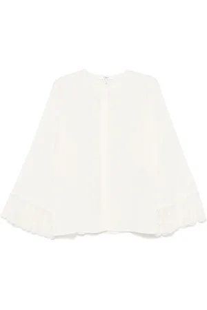 Chloé Blusa in cr??pe-de-chine senza colletto