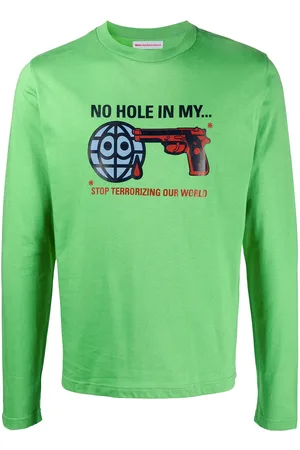 WALTER VAN BEIRENDONCK T-shirt Gun a maniche lunghe