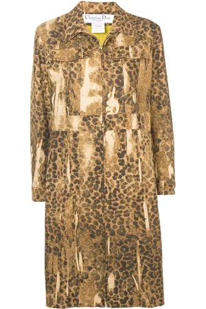 Dior Cappotto leopardato